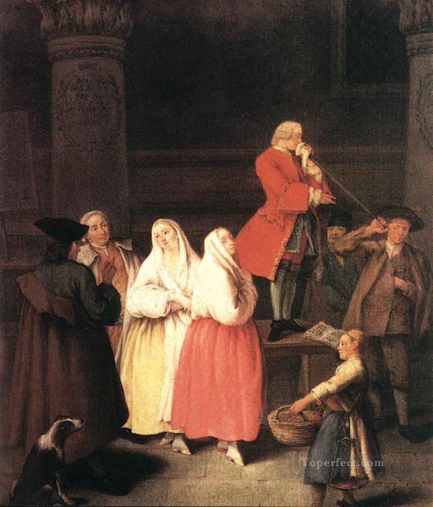 The Soothsayer life scenes Pietro Longhi Oil Paintings